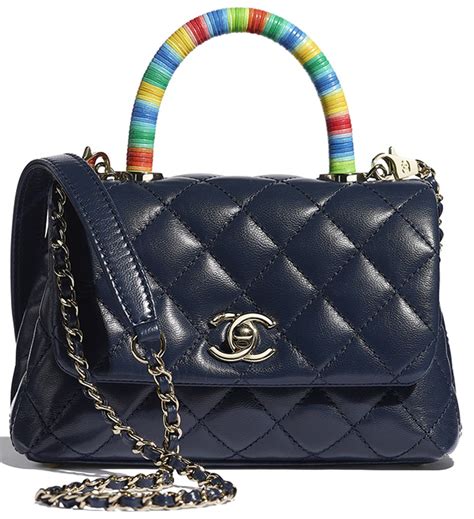 chanel coco handle rainbow|chanel coco handle reviews.